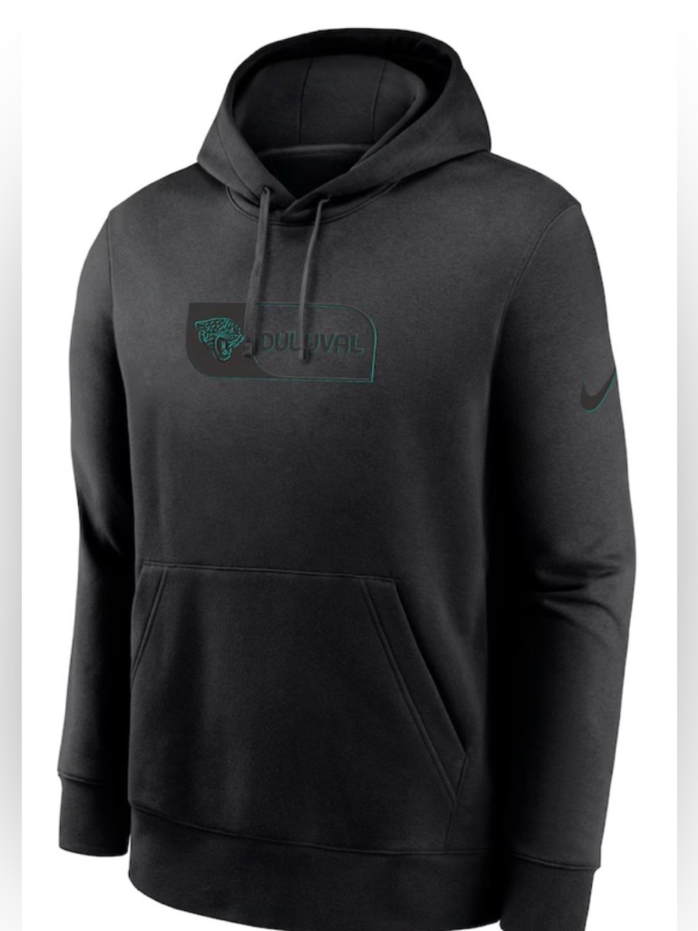 NIKE Jacksonville Jaguars Edge Pack French Terry Club Pullover Hoodie. Small.